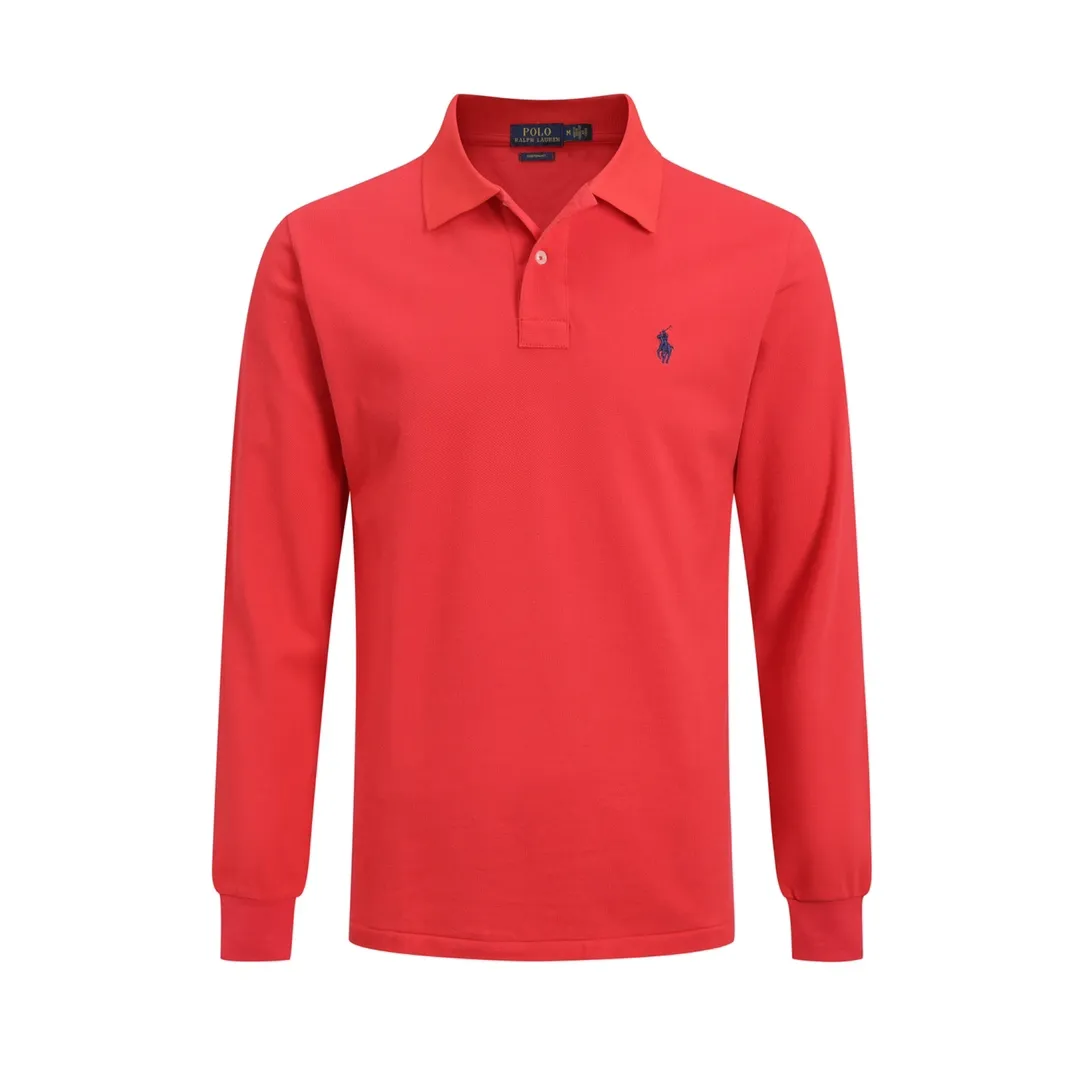 P190 Ralph Lauren polo pony logo long-sleeved polo shirt Item number: 9921 Color chart
